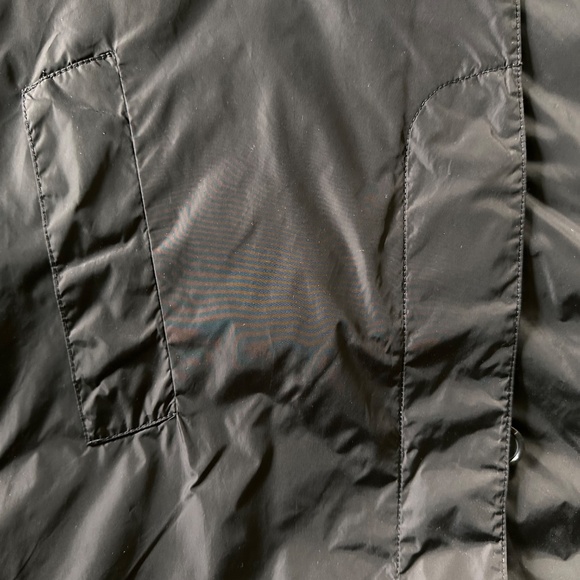 CLUB MONACO Black Nylon Trench - Picture 6 of 9